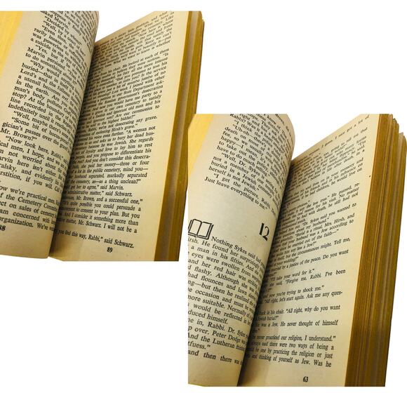 Harry Kemelman Wednesday The Rabbi Got Wet & Saturday The Rabbi Went Hungry Book - Picture 10 of 16